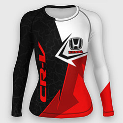 Рашгард женский Honda CR-V - sport uniform, цвет: 3D-принт