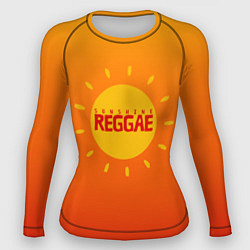Женский рашгард Orange sunshine reggae