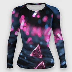 Рашгард женский Абстрактный космос фантастика, цвет: 3D-принт