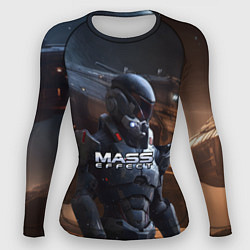 Рашгард женский Mass Effect game space, цвет: 3D-принт