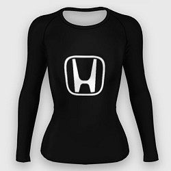 Женский рашгард Honda white logo