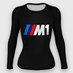 Женский рашгард BMW m1 logo