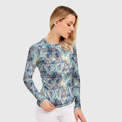 Рашгард женский Паттерн из волков, цвет: 3D-принт — фото 2