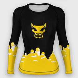 Рашгард женский Боевой отряд Полный провал Fighter D, цвет: 3D-принт