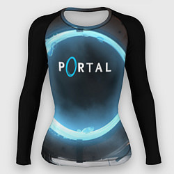 Женский рашгард Portal logo game