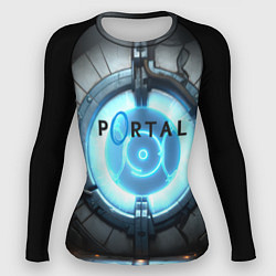 Женский рашгард Portal logo game