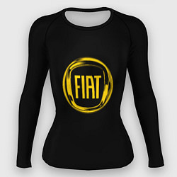 Женский рашгард FIAT logo yelow