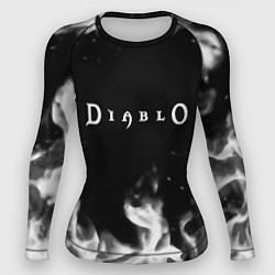 Женский рашгард Diablo fire black