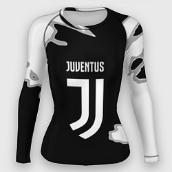 Рашгард женский Juventus fc краски, цвет: 3D-принт