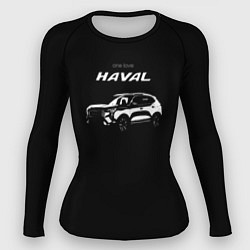 Рашгард женский One love Haval чёрный, цвет: 3D-принт