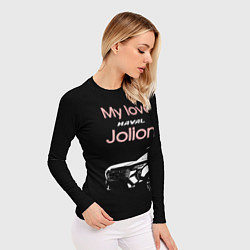 Рашгард женский My love Haval Jolion чёрно-розовый, цвет: 3D-принт — фото 2