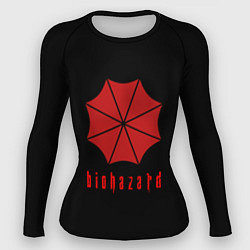 Рашгард женский Biohazard resident game, цвет: 3D-принт