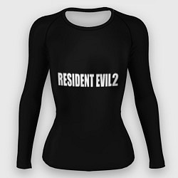 Рашгард женский Resident Evil 2 logo, цвет: 3D-принт