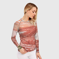 Рашгард женский Любимый Хабаровск 5000, цвет: 3D-принт — фото 2