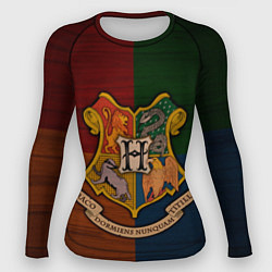 Рашгард женский Hogwarts emblem, цвет: 3D-принт