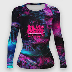 Женский рашгард Tekken neon colors