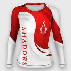 Рашгард женский Assassins creed - shadows, цвет: 3D-принт