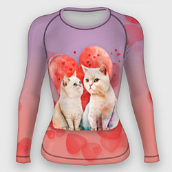 Женский рашгард Мурчащая любовь