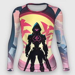Рашгард женский Воин аниме, цвет: 3D-принт