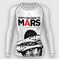 Рашгард женский 30 Seconds to Mars - poster, цвет: 3D-принт