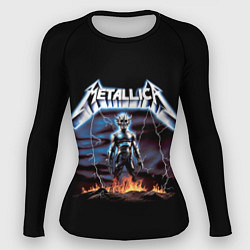 Рашгард женский Metallica - neon fantasy, цвет: 3D-принт