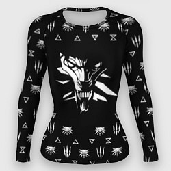 Женский рашгард Ведьмак логотипы