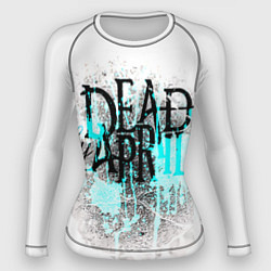 Рашгард женский Dead by april краски, цвет: 3D-принт
