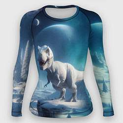 Женский рашгард Снежный динозавр - история вымирания