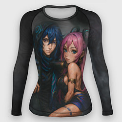 Рашгард женский Ситлали и Оророн, цвет: 3D-принт