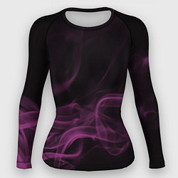 Рашгард женский Color smoke pink, цвет: 3D-принт