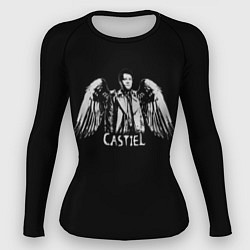 Рашгард женский Castiel - supernatural, цвет: 3D-принт