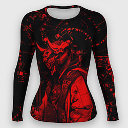 Рашгард женский Кибернетический Они, цвет: 3D-принт