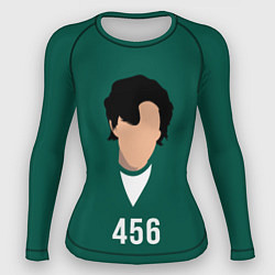 Рашгард женский Сон Ки Хун 456, цвет: 3D-принт