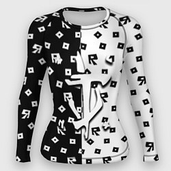 Женский рашгард Doom x roblox pattern