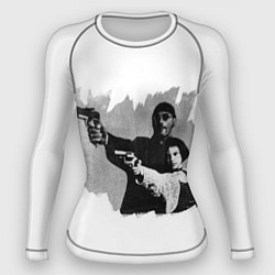 Рашгард женский Леон рисунок, цвет: 3D-принт