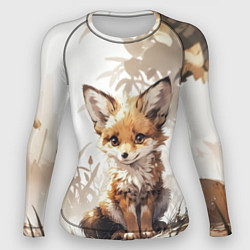 Женский рашгард Юный лисёнок