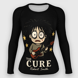 Рашгард женский The Cure, Роберт Смит, цвет: 3D-принт