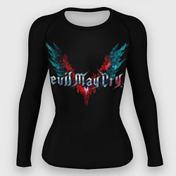 Рашгард женский Devil may cry 5 лого, цвет: 3D-принт