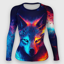 Рашгард женский Волк льда и пламени, цвет: 3D-принт