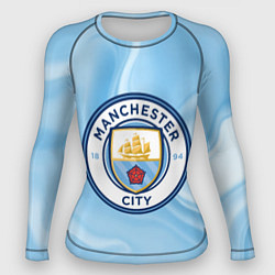 Рашгард женский Фк Манчестер Сити, цвет: 3D-принт