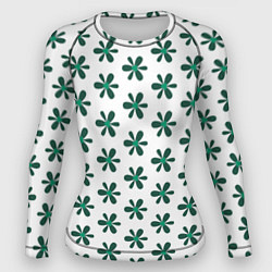 Женский рашгард Цветочная текстура