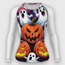Рашгард женский Happy Halloween 25, цвет: 3D-принт
