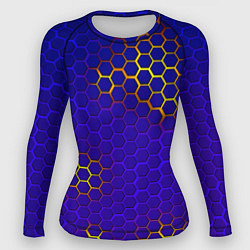 Рашгард женский Оптическая броня железного человека, цвет: 3D-принт