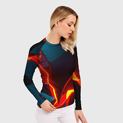 Рашгард женский Rift, цвет: 3D-принт — фото 2