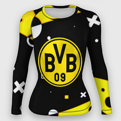 Рашгард женский Borussia геометрия текстура, цвет: 3D-принт