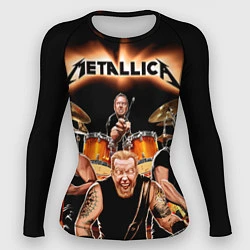 Женский рашгард Metallica Band