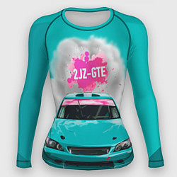 Рашгард женский 2 JZ GTE, цвет: 3D-принт