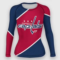 Женский рашгард Washington capitals