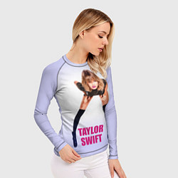Рашгард женский Taylor Swift, цвет: 3D-принт — фото 2