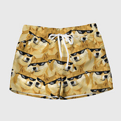 Шорты женские Doge: Deal with it, цвет: 3D-принт